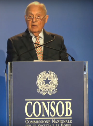 Paolo Savona - Presentation of the Consob Report for 2020
