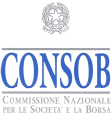 Logo Consob Logo Consob